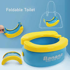 Foldable Portable Potty-Banana Spilt